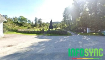 Hamre kyrkje - Valestrandsfossen