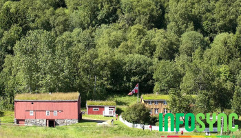 Knut Hamsuns barndomshjem - Hamarøy