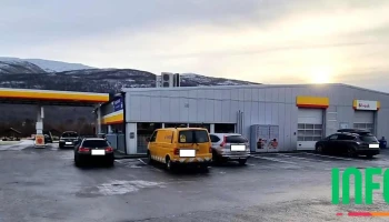 Pakkeboks Shell Ballangen - Bjørkåsveien 2