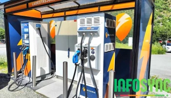 Recharge-ladestasjon - Lærdal