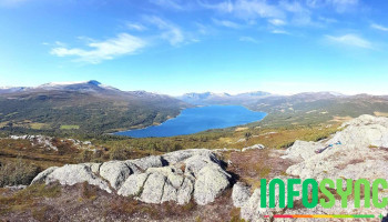 Utsiktspunkt over Gjevilvassdalen, Raudhovden 972 moh. - Norge