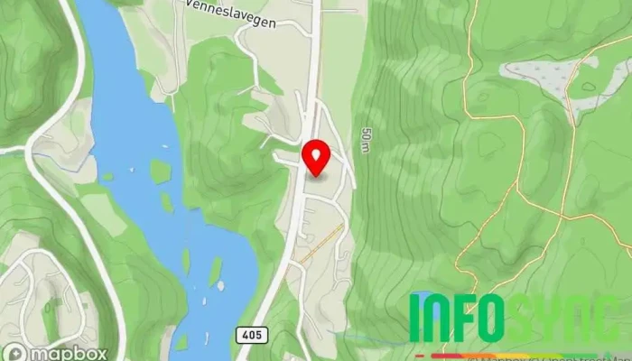 kart over A3 Ressurs Vennesla AS Opplæringssenter i Karstein