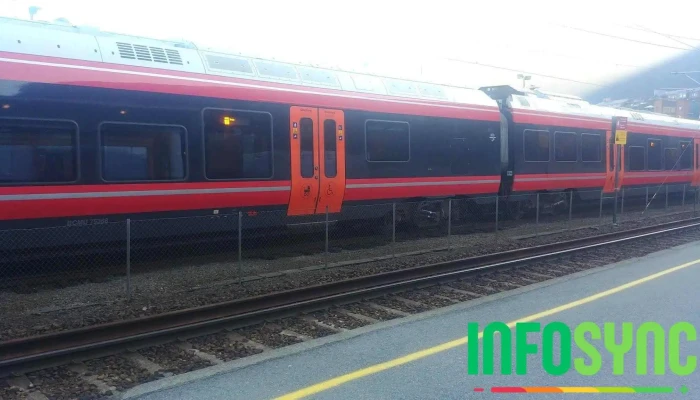 Arna Stasjon -  Jernbanespor - Indre Arna