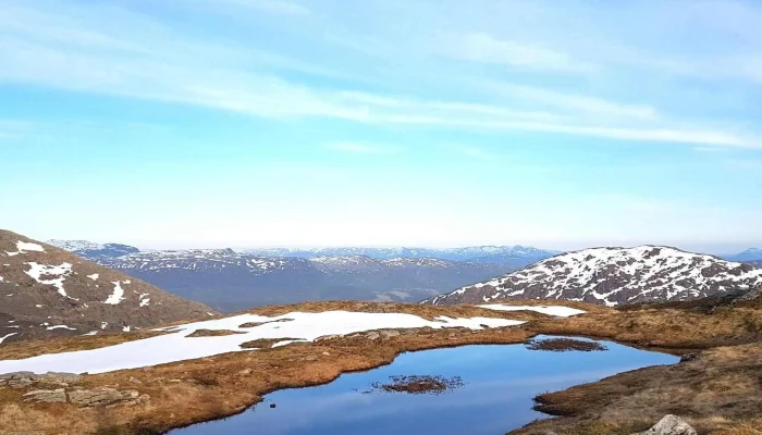 Austefjellet -  Område - Kalandseidet