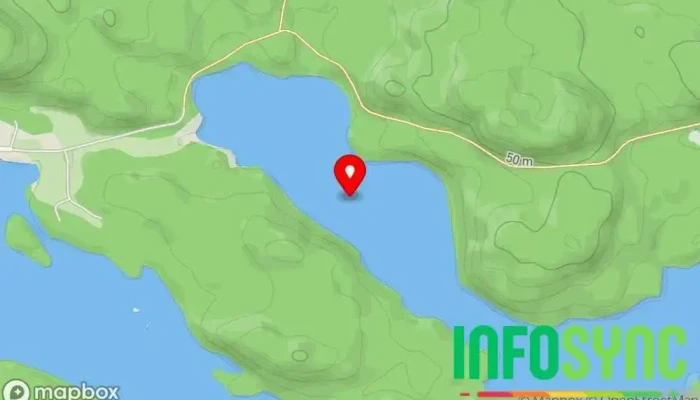 kart over Austravatnet Turområde i Vikebø