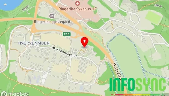 kart over BDO Hønefoss Konsulent, Regnskapskontor, Regnskapsfirma, Revisor, Statsautorisert revisor, Finanskonsulent, Advokatfirma, Advokat, Skatteadvokat, Skattekonsulent i Hønefoss