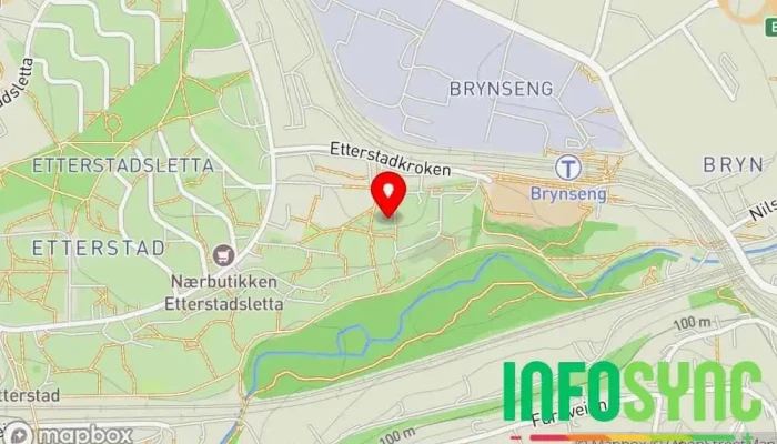 kart over Bedriftsystemer AS Datareparasjon i Oslo