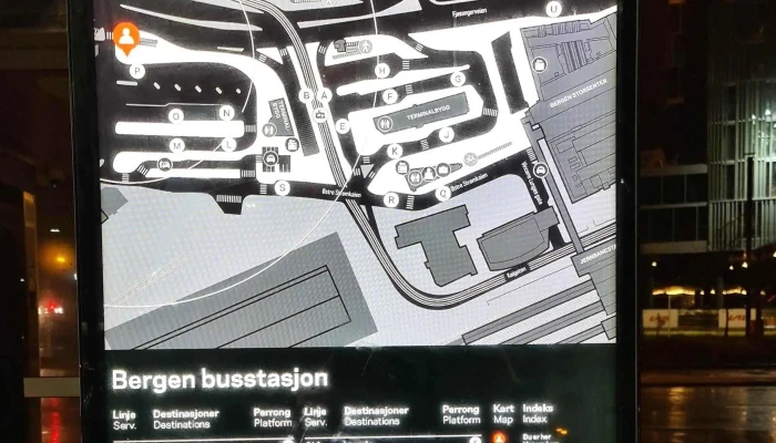 Bergen Busstasjon -  Kampanje - Bergen
