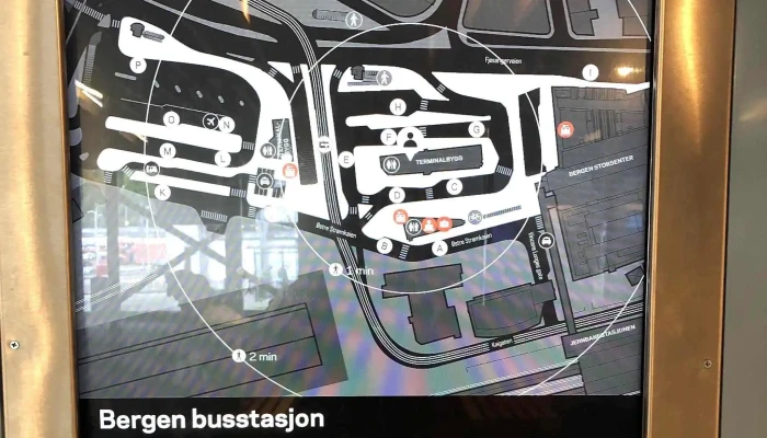 Bergen Busstasjon -  Telefon - Bergen
