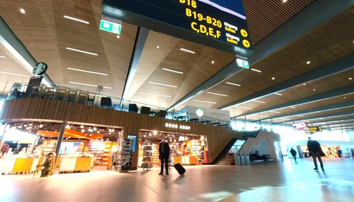 Bergen Lufthavn -  Street View 360deg - Bergen
