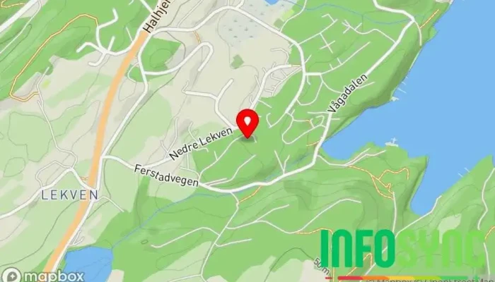 kart over Bergen sikkerhet AS Elektriker i Os