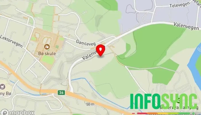 kart over Biltema Bildelforhandler, Hvitevareforretning, Sykkelbutikk, Byggevareforhandler, Friluftsutstyrsbutikk, Bilstereoforhandler, Håndverksforretning, Fiskeutstyrsbutikk, Butikk for hagemøbler, Jernvarehandel i Bø