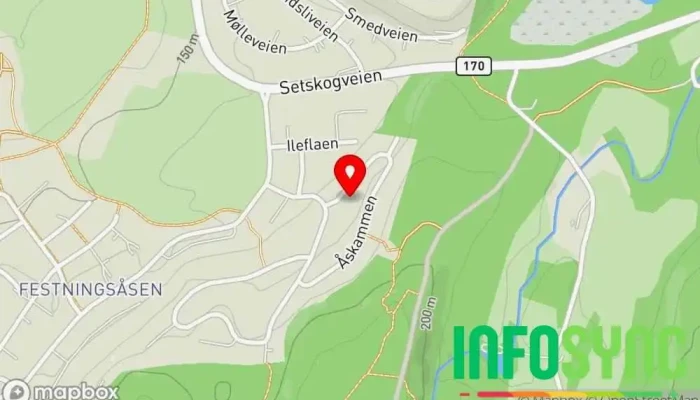 kart over BJØRKELANGEN SYSTUE Heidi Waldimarsson Gardinbutikk i Bjørkelangen