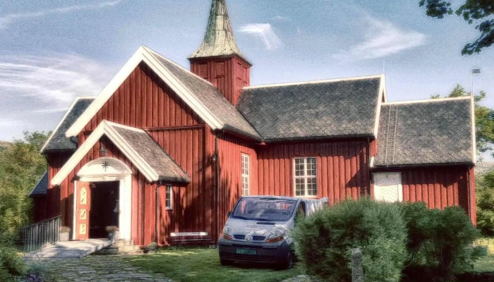 Bjugn Church -  Kirke - Bjugn