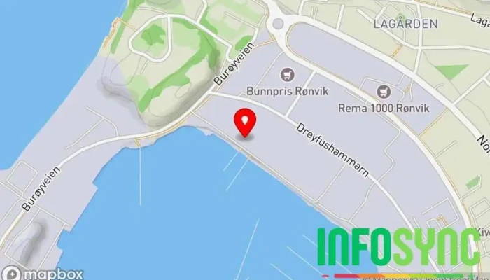 kart over BODØ BYGG OG INNREDNING AS Bygg- og anleggsfirma, Byggingeniør i Bodø