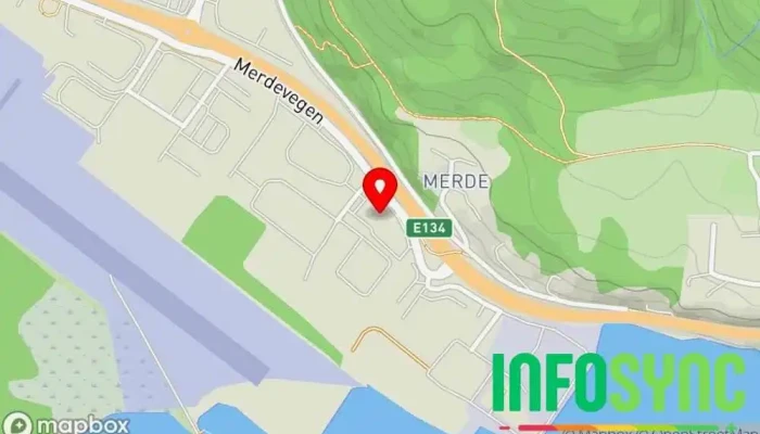 kart over Bohus Notodden Møbelbutikk, Soveromsmøbler, Butikk for hagemøbler i Notodden