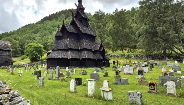 Borgund Stavkyrkje -  Stavkirke - Borgund