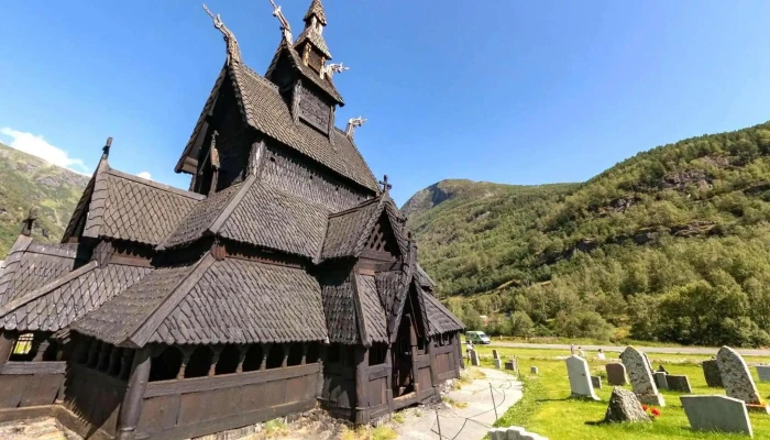 Borgund Stavkyrkje -  Street View 360deg - Borgund