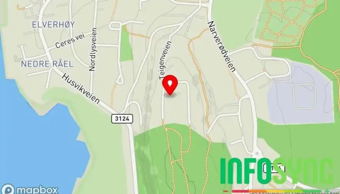 kart over Bt datatjenester DA  i Tønsberg