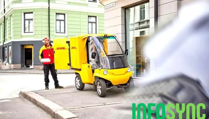Dhl Express Service Point Yx 7 Eleven   Vennesla Fra Eieren - Vennesla