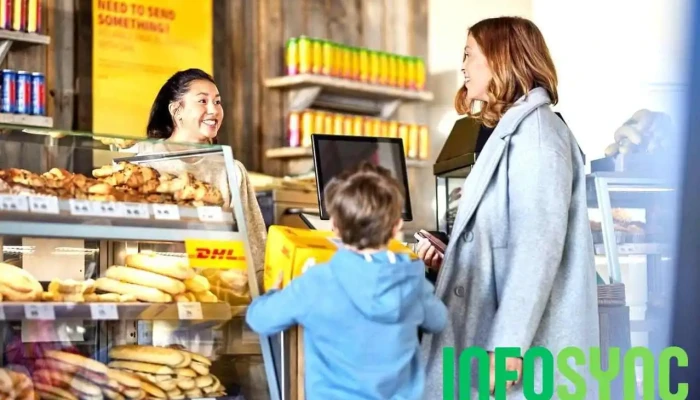 Dhl Express Service Point Yx 7 Eleven   Vennesla Innendors - Vennesla