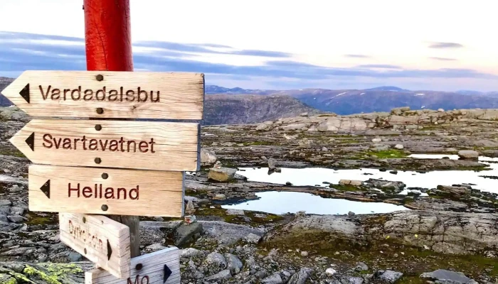 Dnt Skavlabu -  Landskap - Modalen