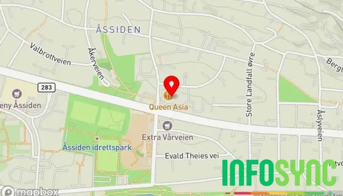 kart over Drammen Takstsenter AS Taksering i Drammen