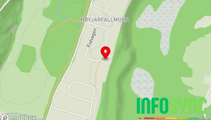 kart over El og IT avd. 38 klubb SKS  i Rognan