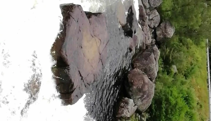 Fossen I Jorpelandselva Utsiktspunkt - Jørpeland