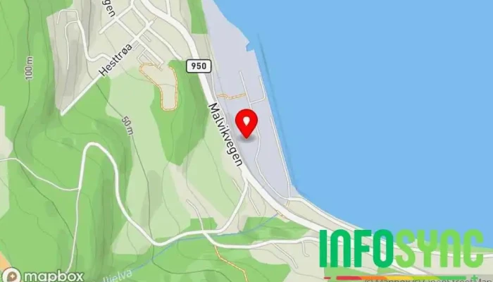 kart over Fretex Malvik Arbeidsformidling i Hommelvik