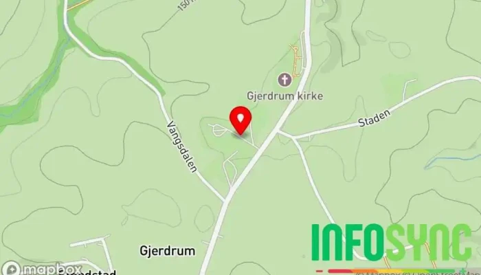 kart over Gjerdrum  i Gjerdrum