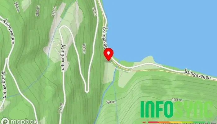 kart over Granvin Skytebane Idrettsforening i Granvin