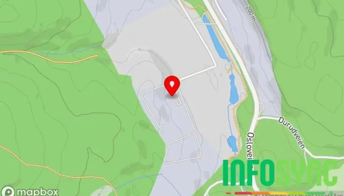 kart over Green Mountain DC3 Ytre Enebakk Hovedkontor, Netthotellselskap i Ytre Enebakk