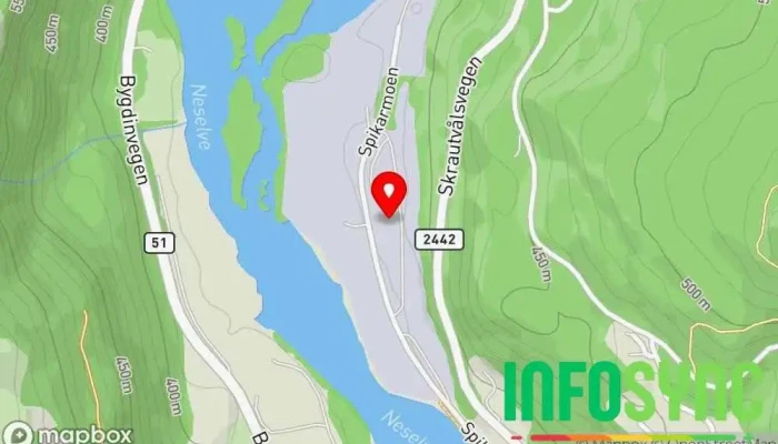 kart over Griug AS Energiselskap i Fagernes