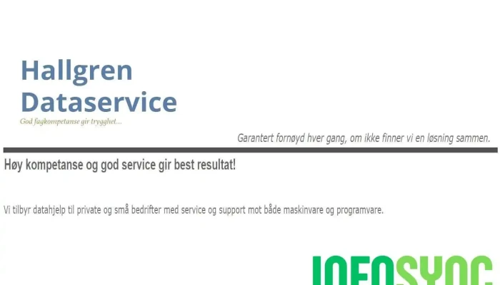 Hallgren Dataservice - Sandefjord