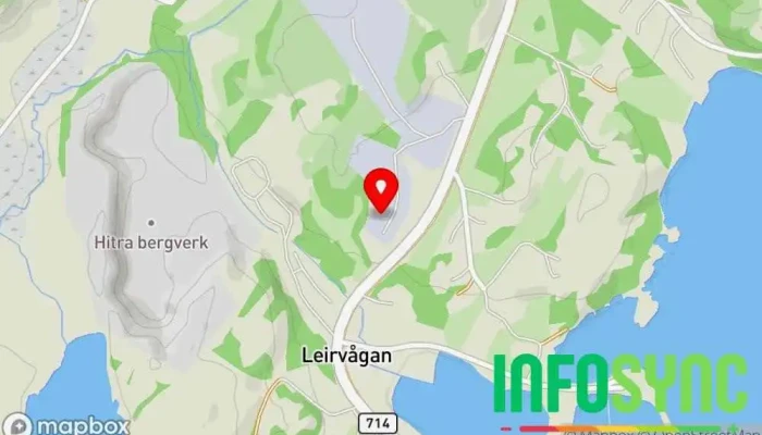 kart over Hitra Anleggservice AS Entreprenør i Hitra