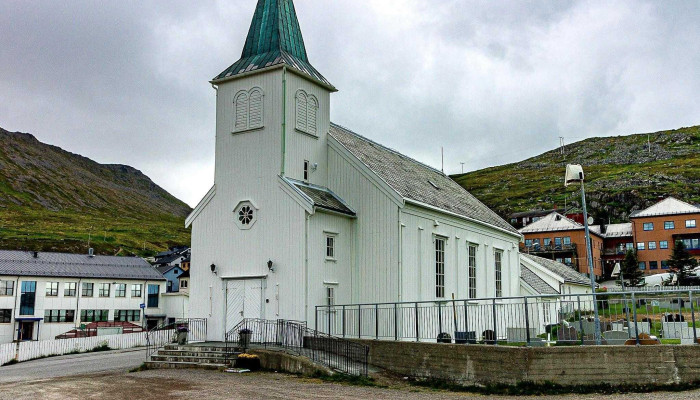 Honningsvag Kirke Instagram - Honningsvåg