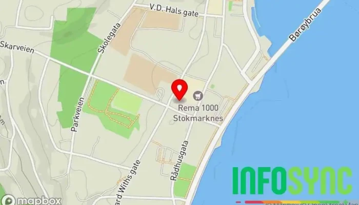 kart over iCO Automasjon & Industri Service Automasjonsselskap i Stokmarknes