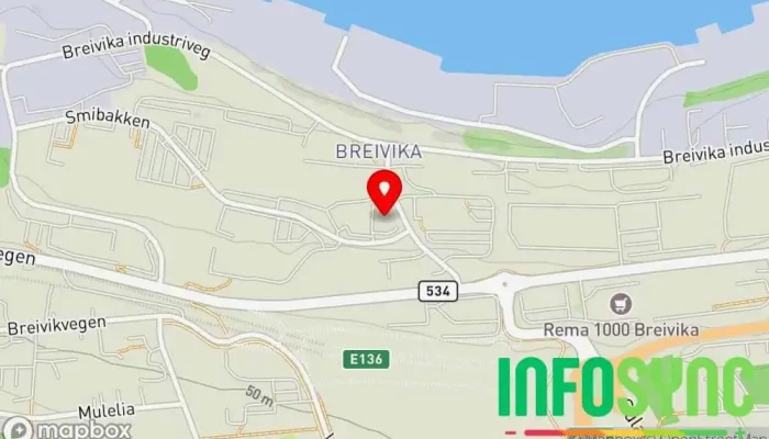 kart over Infor Norge AS, avdeling Ålesund Programvareselskap i Ålesund