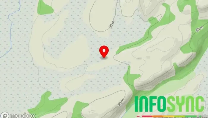 kart over Inner Vikna Øy i Nærøysund
