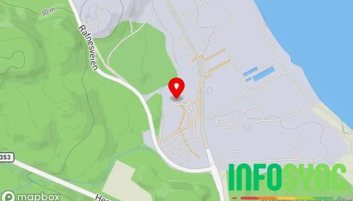 kart over INOVYN Norge AS Kjemilaboratorium i Stathelle