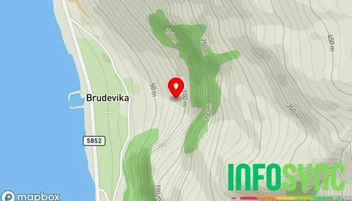 kart over Insteelva Elv i Fiskåbygd