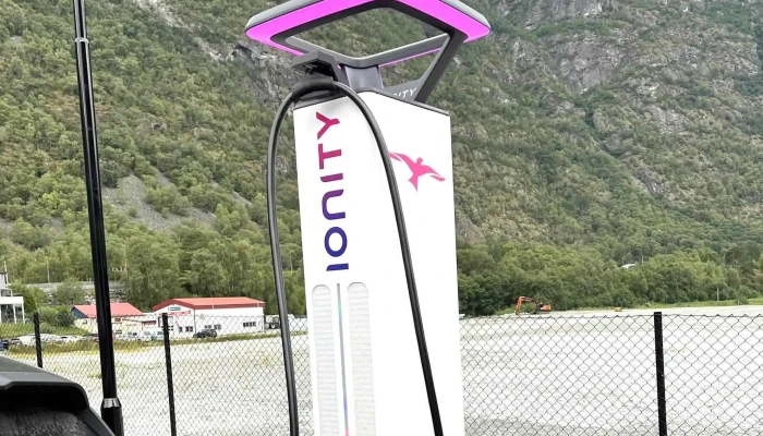 Ionity Ladestasjon Ladestasjon For Elektriske Biler - Lærdal