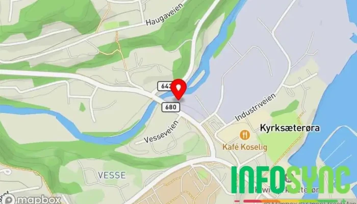 kart over IPS Heim AS Rørlegger i Kyrksæterøra