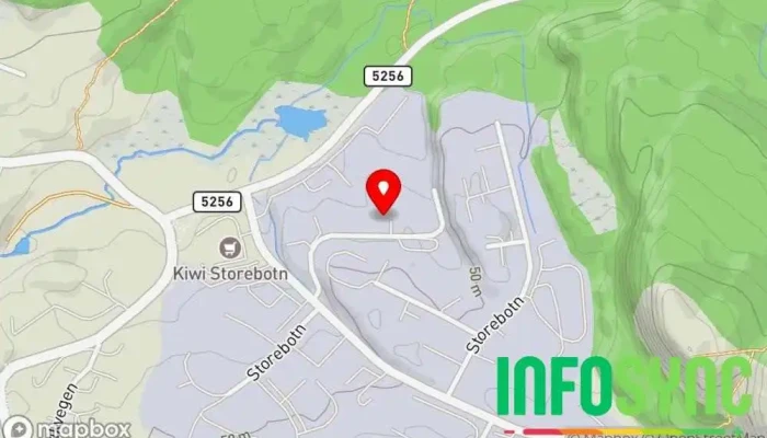 kart over iteam IT-konsulent i Kleppestø