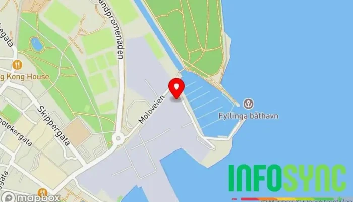 kart over JUST A CODE AS Internettleverandør, Webdesigner i Horten