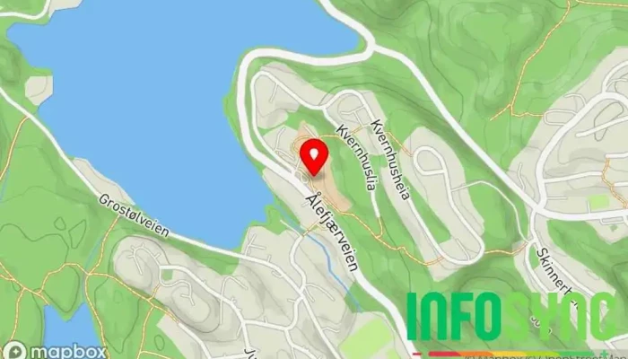 kart over Justvik skole Skole i Kristiansand
