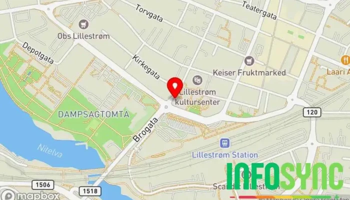 kart over Kjeller Innovasjon AS Konsulent i Lillestrøm