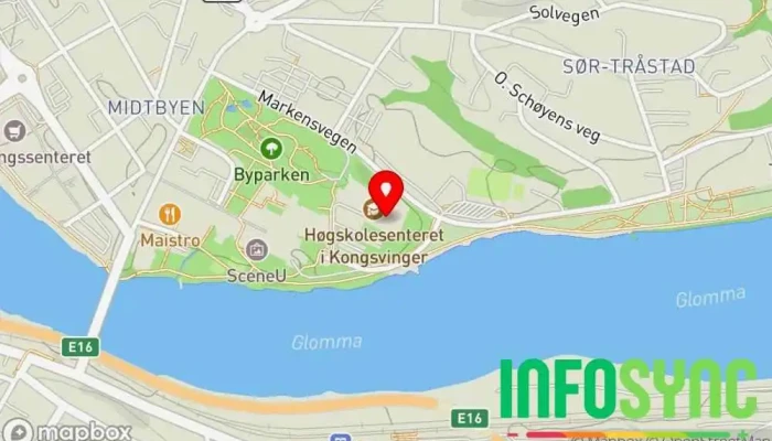 kart over Klosser Innovasjon AS Bedriftsrådgivning i Kongsvinger