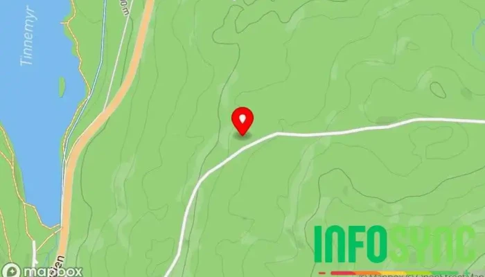 kart over Kominikasjonsmast Produsent i Notodden